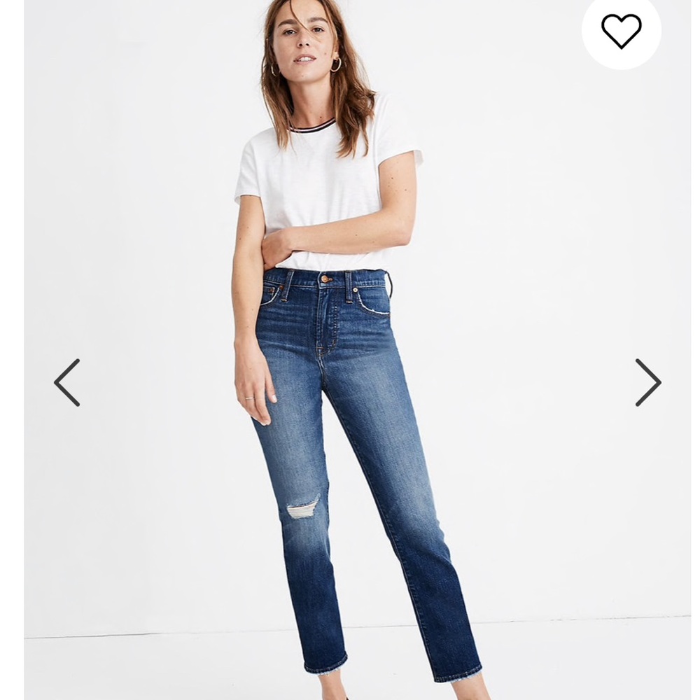 Madewell perfect vintage jean, size 26